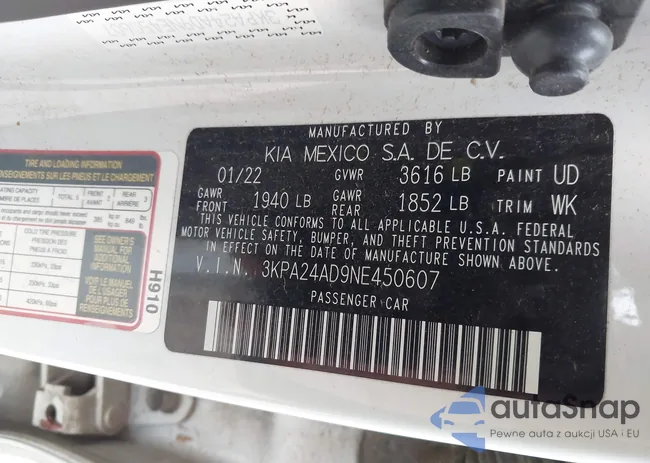 3KPA24AD9NE450607: 43973719