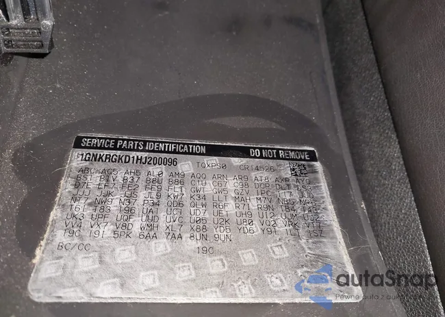 1GNKRGKD1HJ200096: 43973891