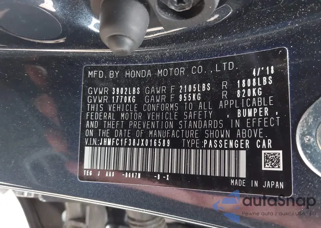 JHMFC1F38JX016589: 43974233