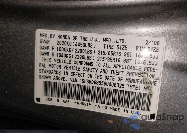 SHSRD68556U406325: 43973369