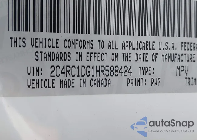 2C4RC1DG1HR588424: 43973573