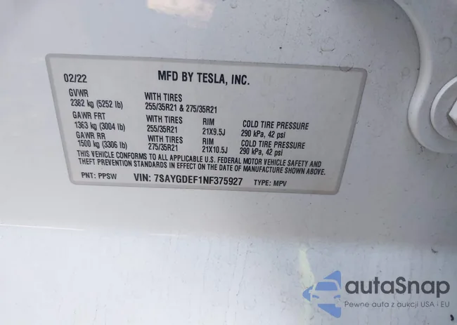 7SAYGDEF1NF375927: 43974770