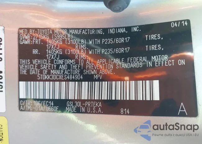 5TDKK3DCXES484904: 43975068