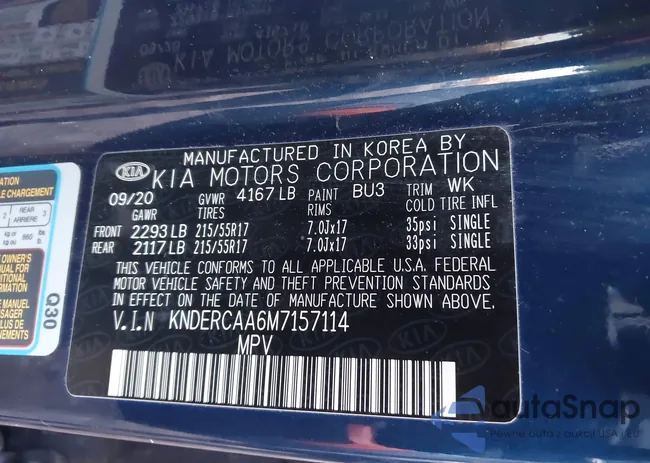 KNDERCAA6M7157114: 43975173