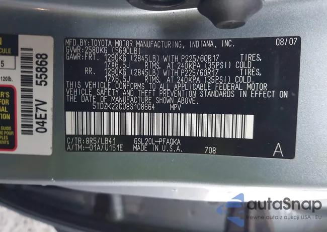 5TDZK22C08S108664: 43975199