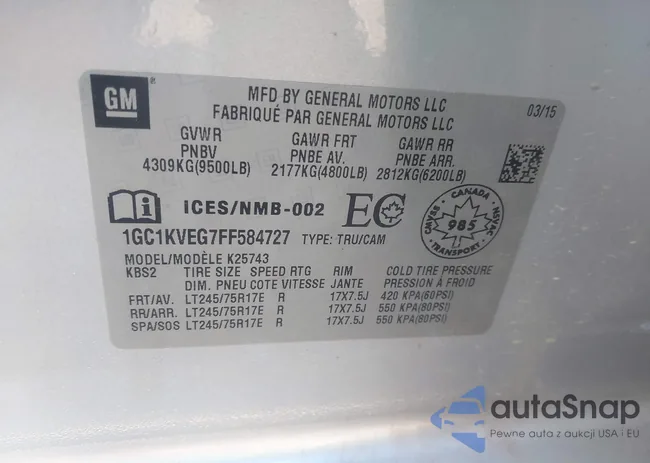 1GC1KVEG7FF584727: 43975224