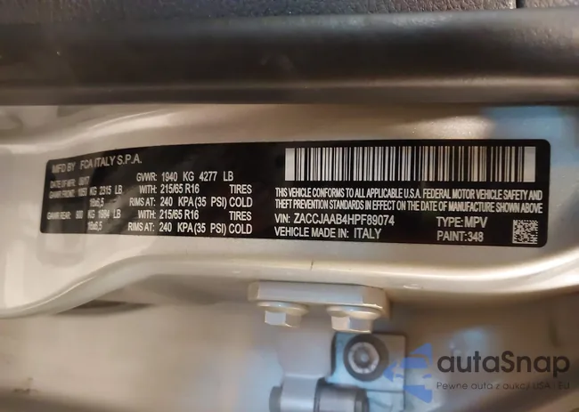 ZACCJAAB4HPF89074: 43975251