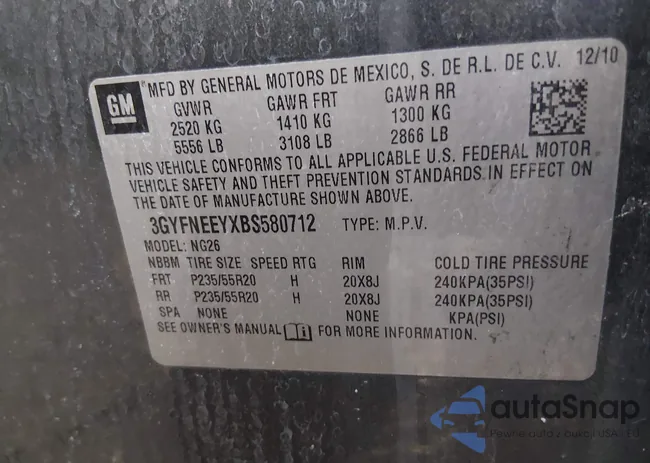 3GYFNEEYXBS580712: 43974380