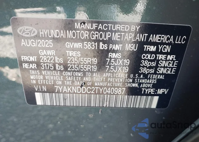 7YAKNDDC2TY040987: 43974435