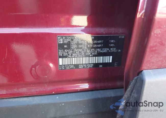 JTML6RFVXLD006761: 43974684