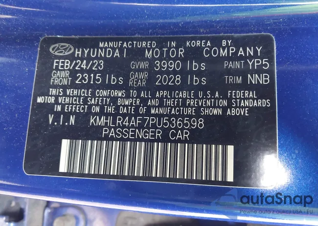 KMHLR4AF7PU536598: 43974685