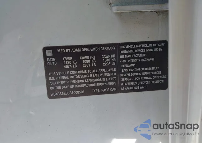 W04GS5EC5B1008501: 43976096