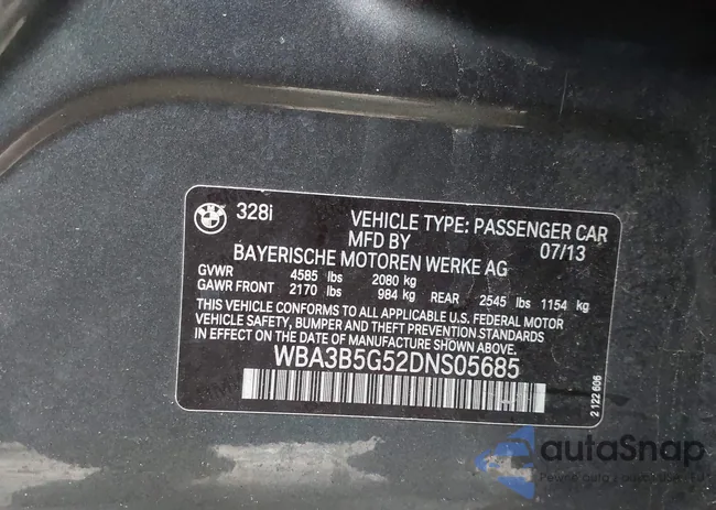 WBA3B5G52DNS05685: 43975409