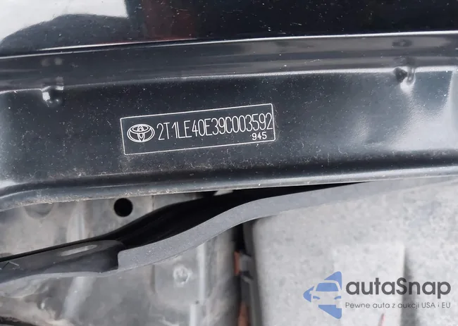 2T1LE40E39C003592: 43976789