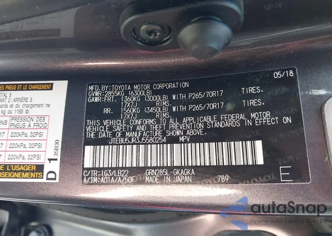 JTEBU5JR3J5580254: 43976972