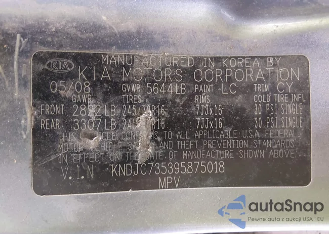 KNDJC735395875018: 43977006