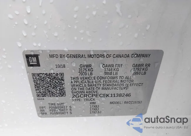 2GCRCPEC5K1138246: 43977082