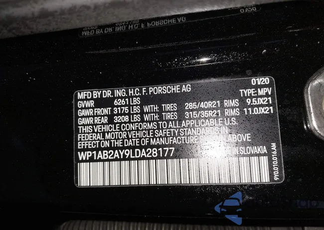 WP1AB2AY9LDA28177: 43976653