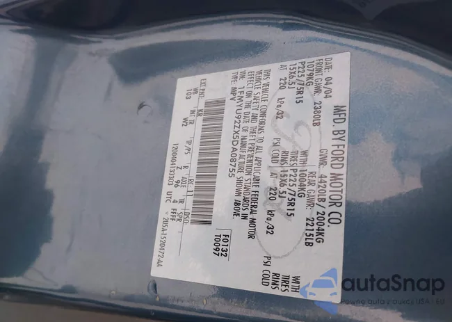 1FMYU92ZX5DA08755: 43977740