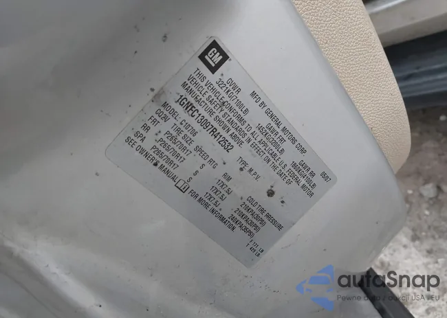 1GNFC13097R412532: 43977809