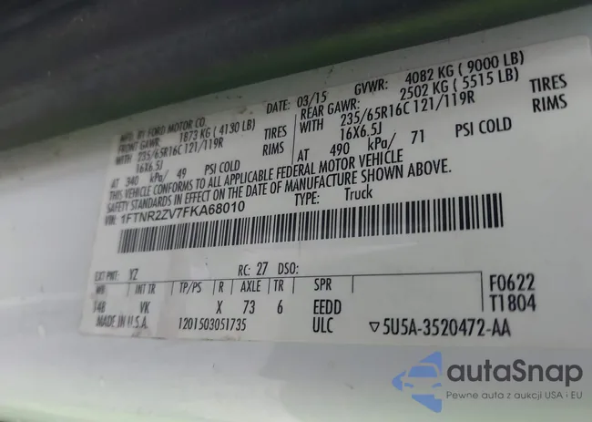 1FTNR2ZV7FKA68010: 43977974