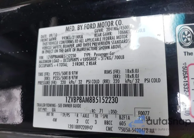 1ZVBP8AM8B5152230: 43978015