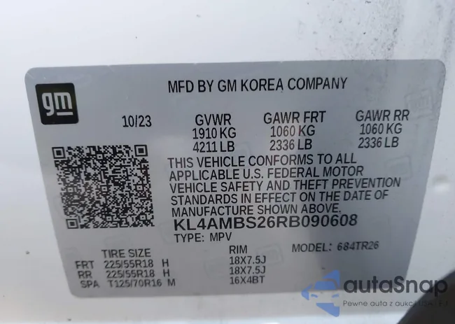 KL4AMBS26RB090608: 43978232