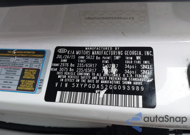 5XYPGDA52GG093989: 43978809