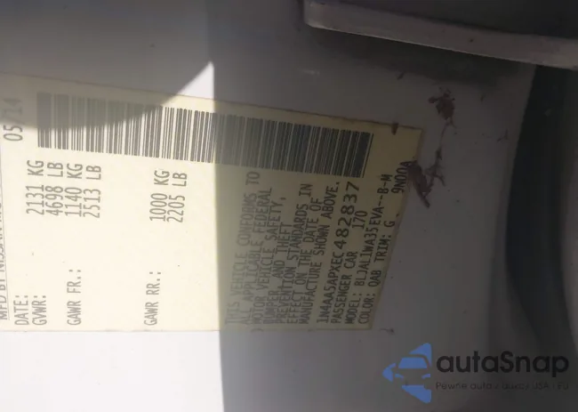 1N4AA5APXEC482837: 43978938