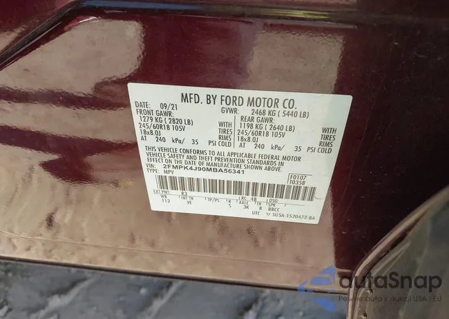 2FMPK4J90MBA56341: 43978981