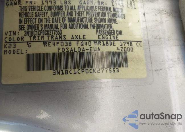 3N1BC1CP0CK277553: 43979025