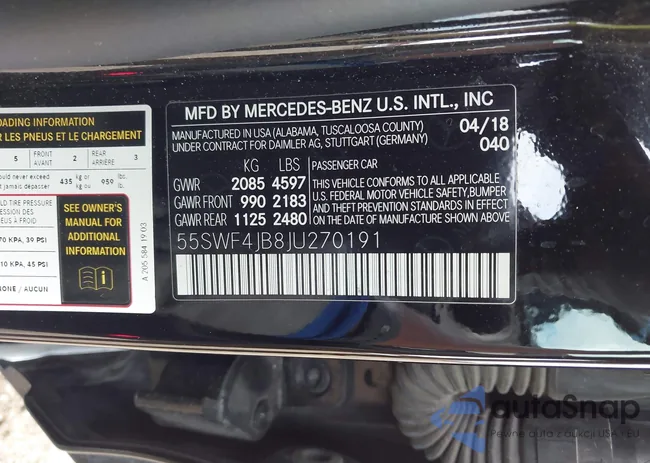 55SWF4JB8JU270191: 43978377