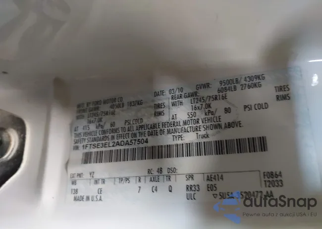 1FTSE3EL2ADA57504: 43979736