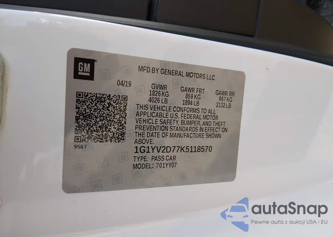 1G1YV2D77K5118570: 43980208