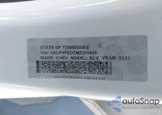 1GCPYFED7MZ225409: 43979333