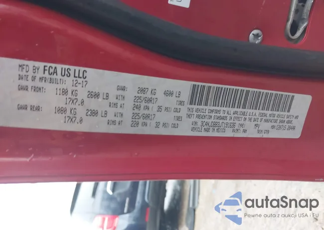 3C4NJDBB3JT191636: 43979495