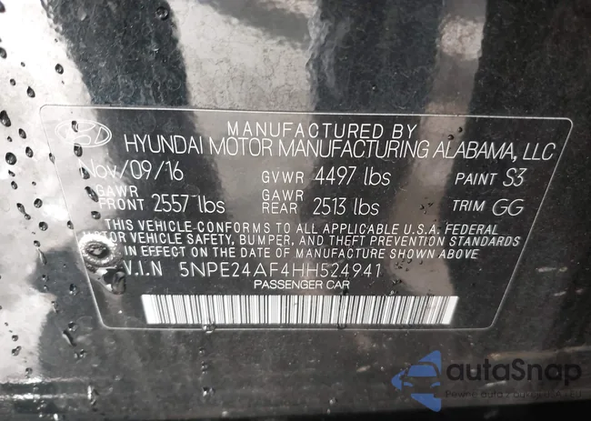 5NPE24AF4HH524941: 43979540