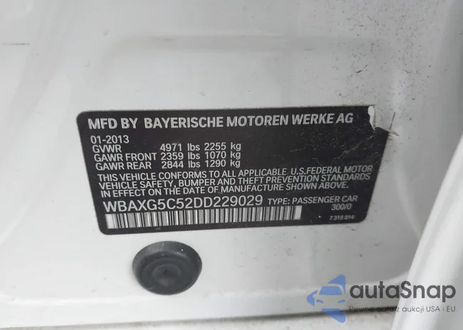 WBAXG5C52DD229029: 43979581