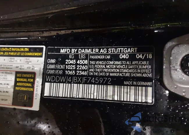 WDDWJ4JBXJF745972: 43981241