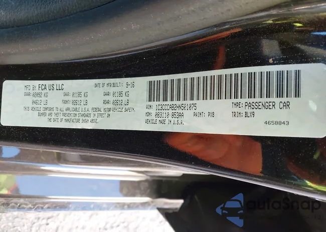 1C3CCCAB2HN501075: 43980369