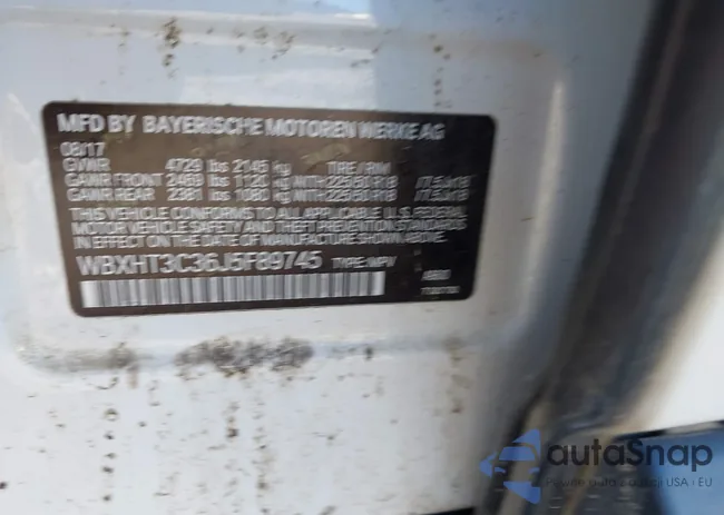 WBXHT3C36J5F89745: 43980565