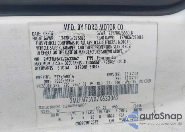 2MEFM75VX7X633062: 43981800