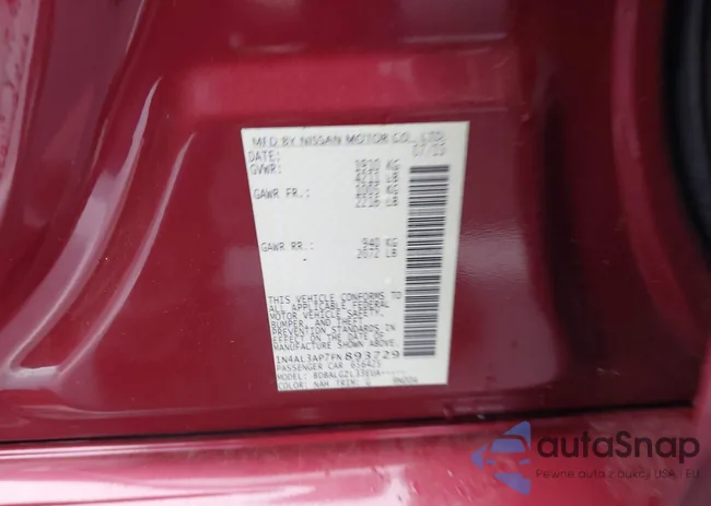 1N4AL3AP7FN893729: 43981813