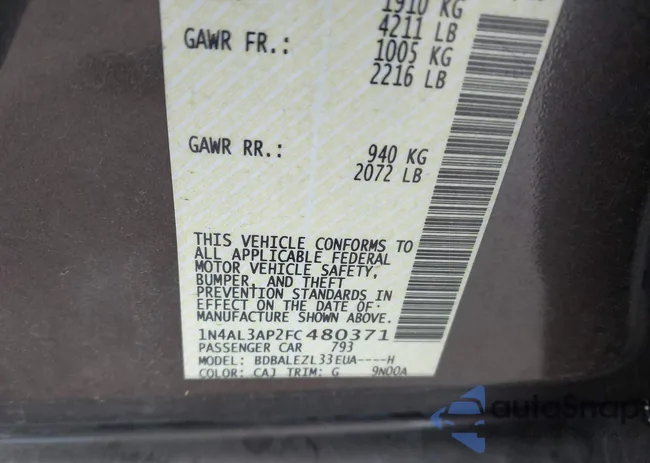 1N4AL3AP2FC480371: 43981835