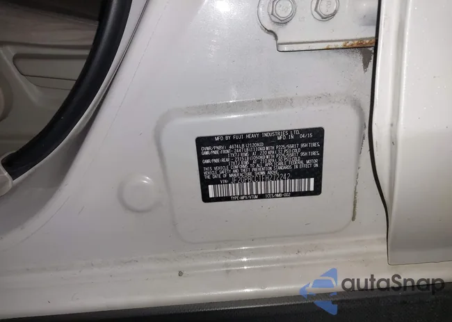 JF2GPBCC1FH272242: 43982054