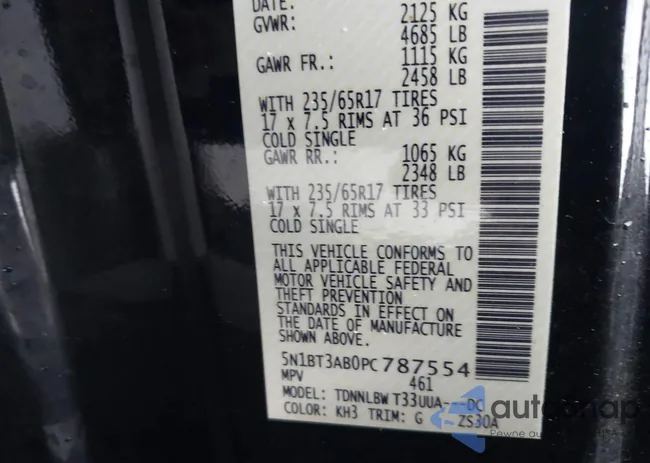 5N1BT3AB0PC787554: 43982203