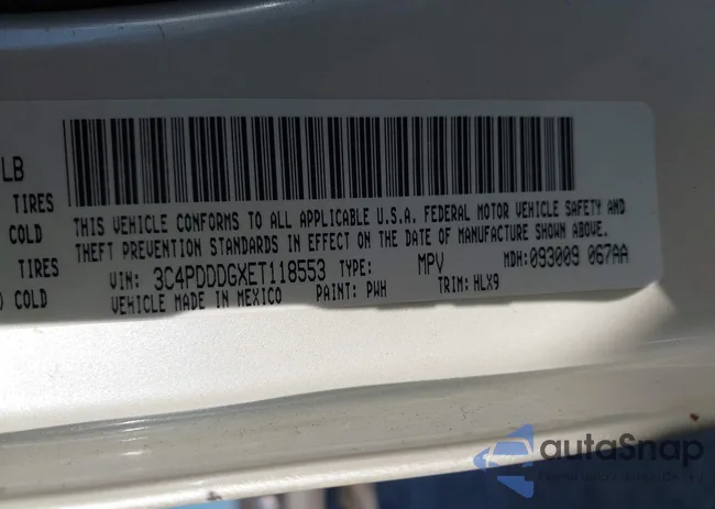 3C4PDDDGXET118553: 43982269