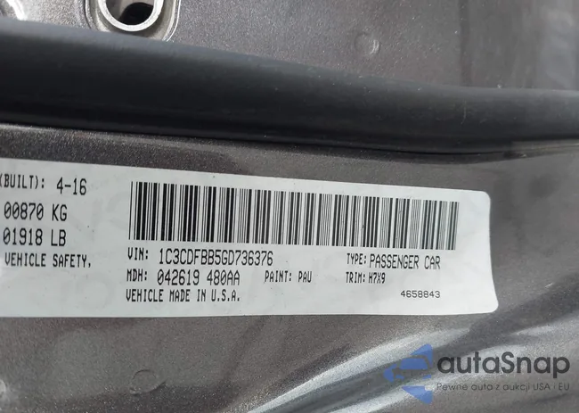 1C3CDFBB5GD736376: 43982759