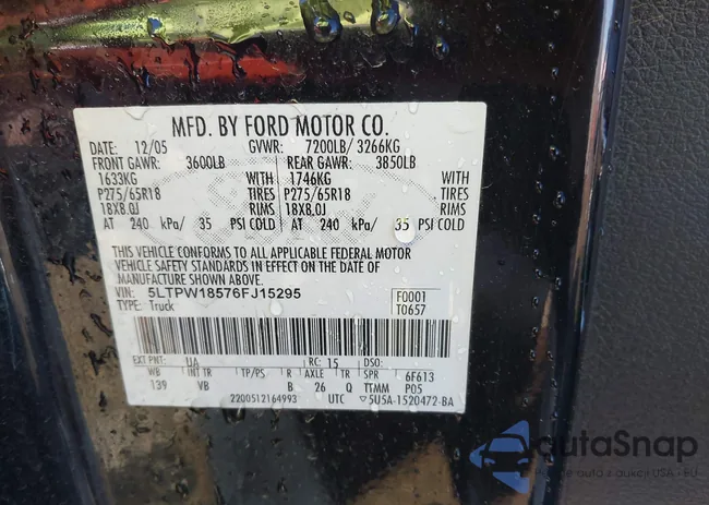 5LTPW18576FJ15295: 43982816