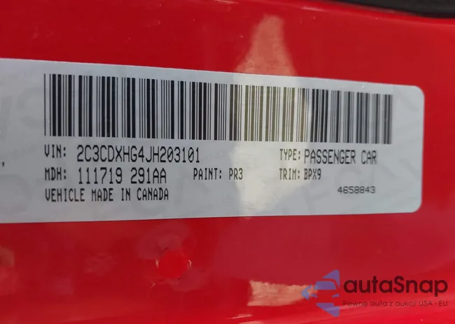 2C3CDXHG4JH203101: 43982926